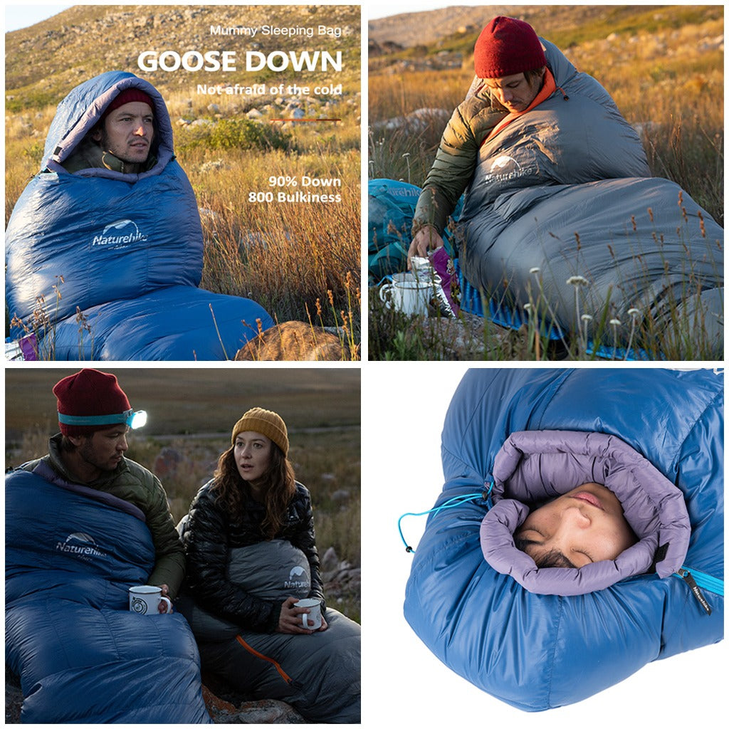 Naturehike Sleeping bag  Goose Down Mummy NH19YD001