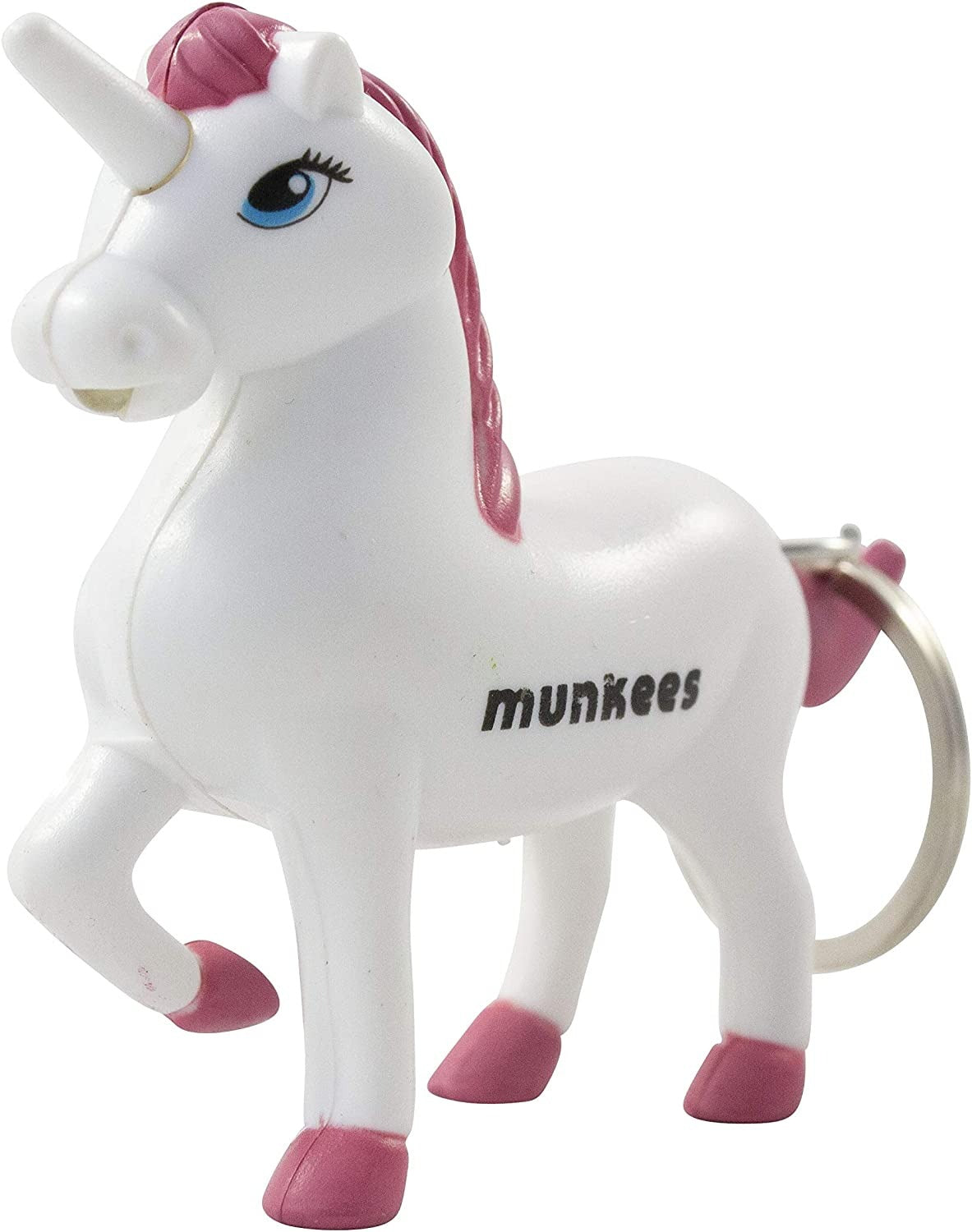 Gantungan Kunci Munkees 1114-1117 LED Keychain Unicorn