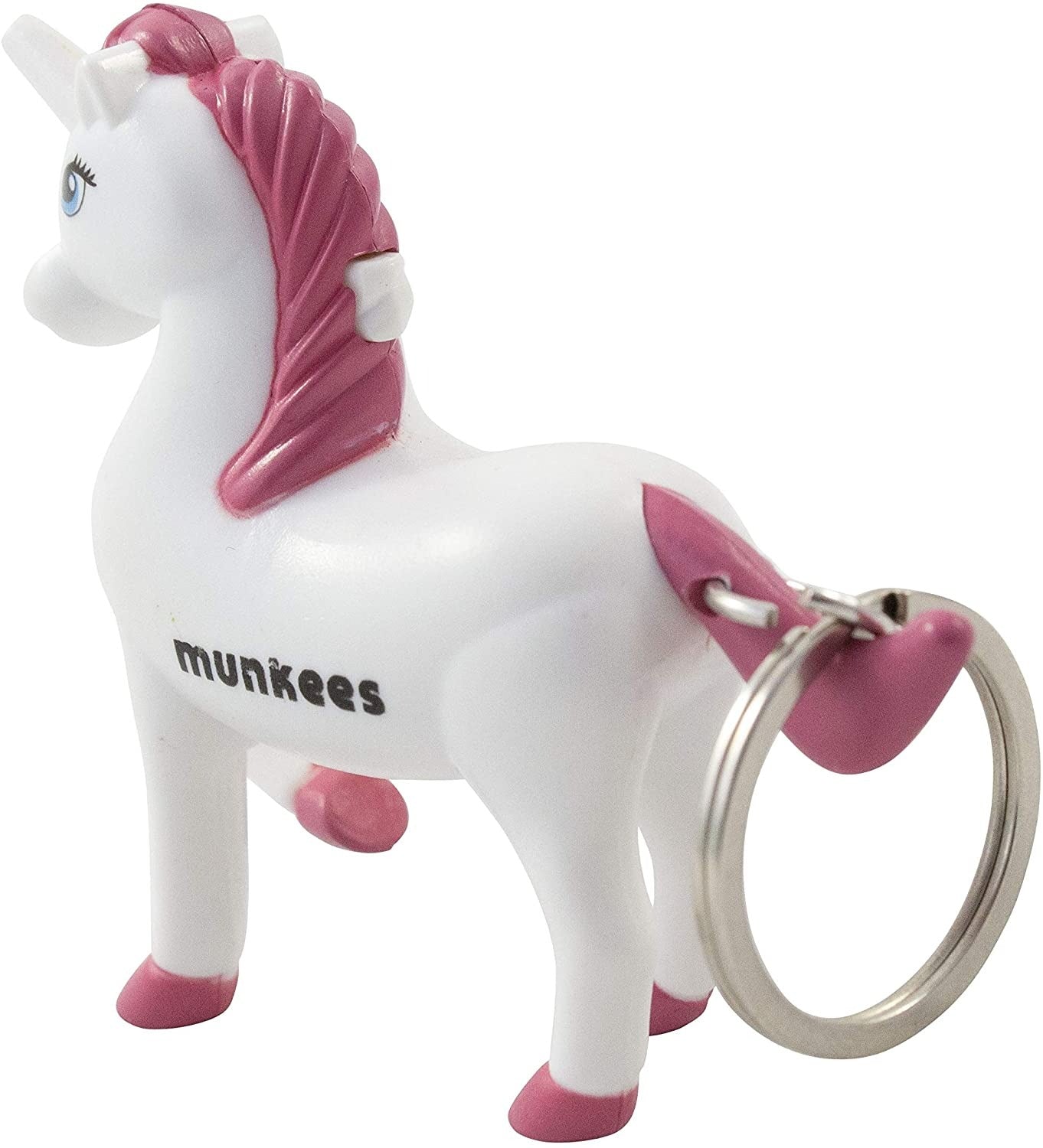 Gantungan Kunci Munkees 1114-1117 LED Keychain Unicorn