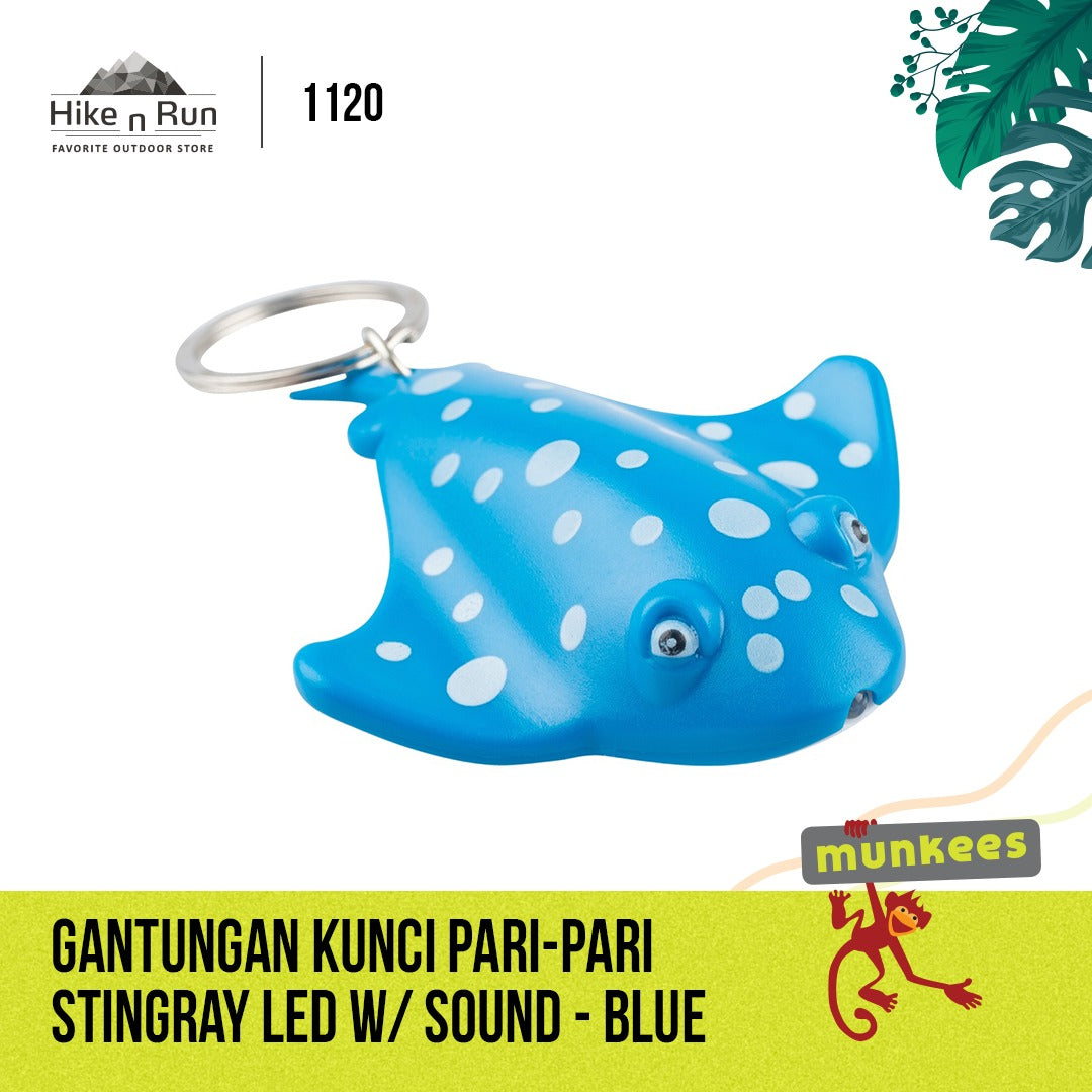 Gantungan Kunci Munkees 1118-1121 LED Keychain Sting Ray