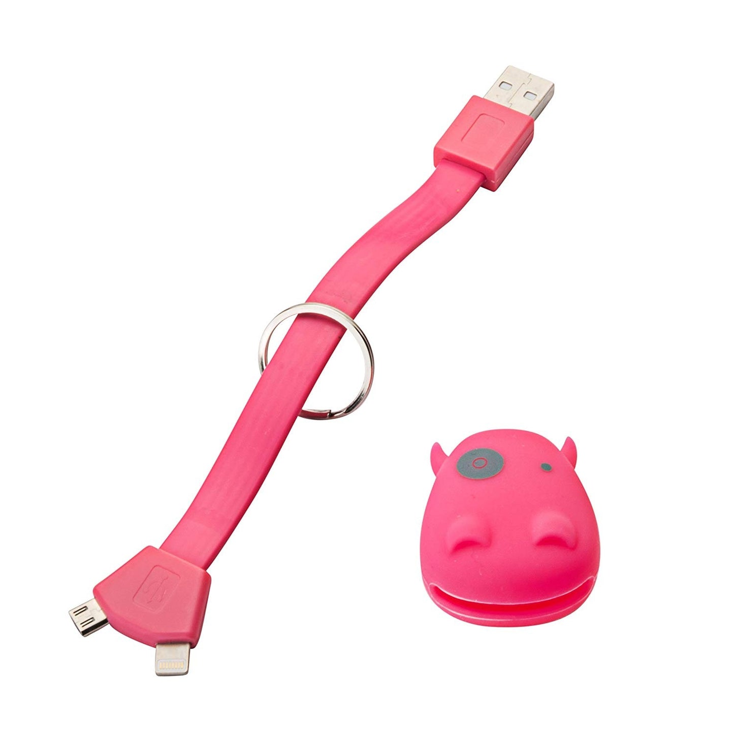 Gantungan Kunci Munkees With USB Key Ring Smart Charger - 3700