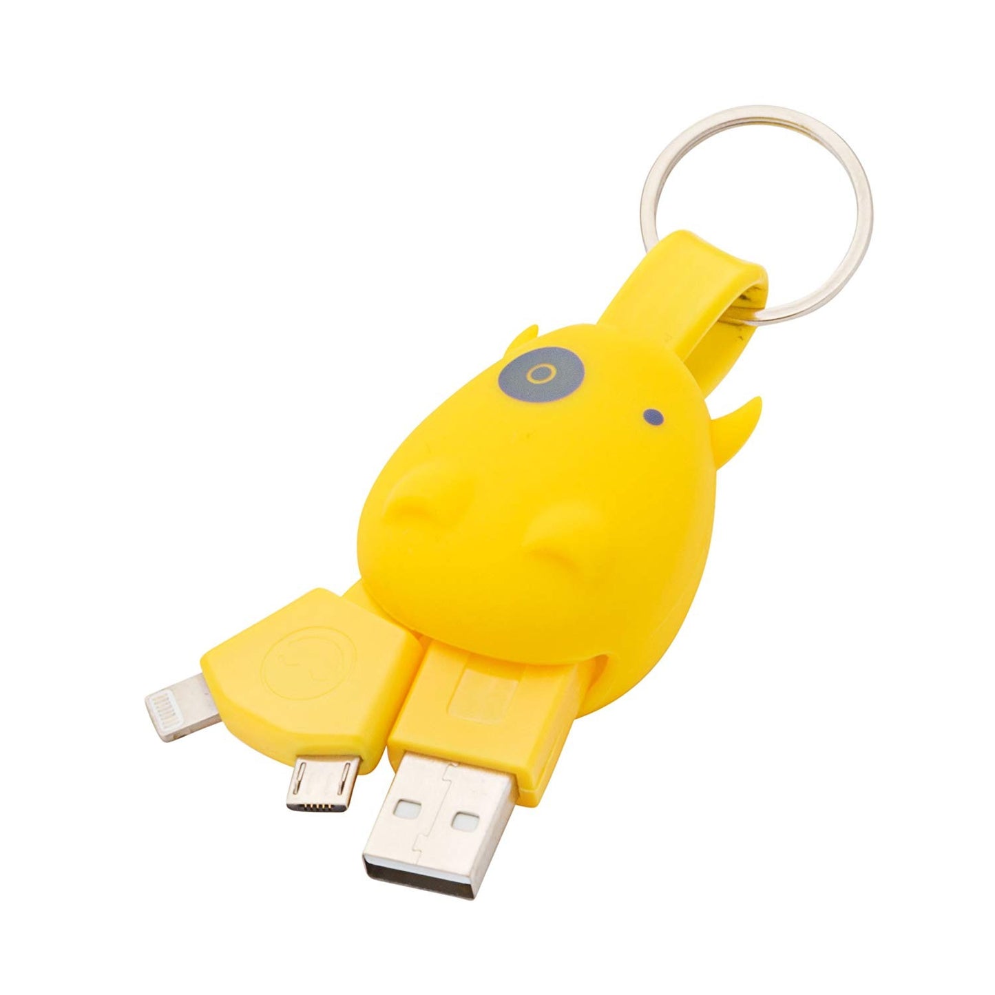 Gantungan Kunci Munkees 3701 With USB Key Ring Smart Charger Type C