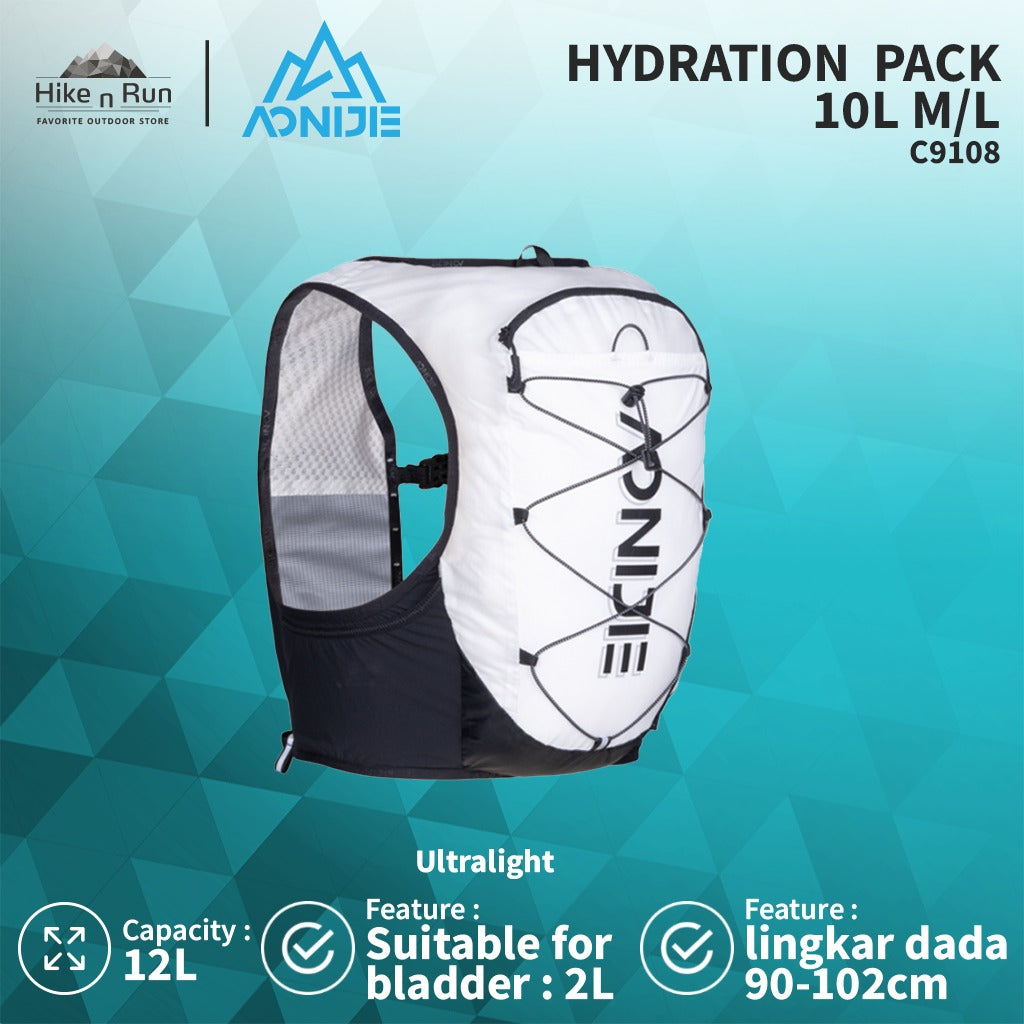 Rompi Lari Aonijie C9108 Hydration Pack 10L