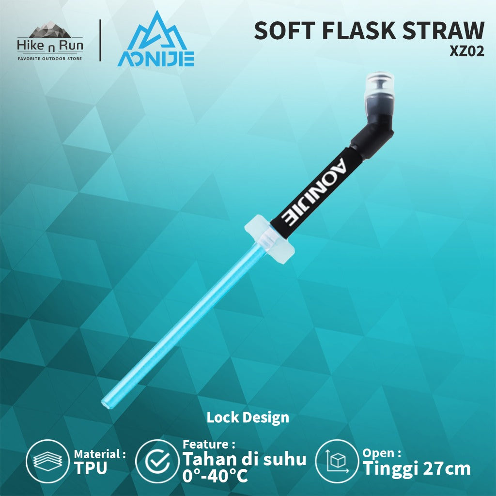 Sedotan Aonijie XZ02 Soft Flask Straw