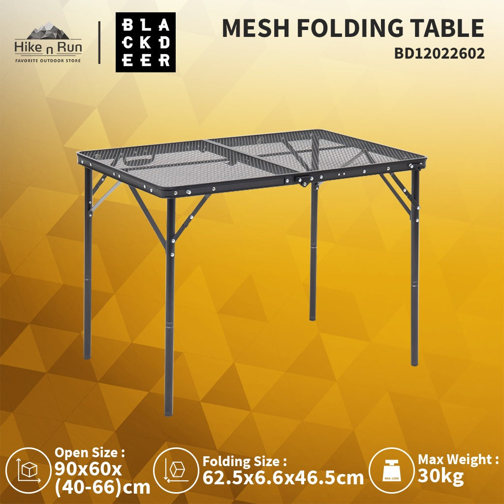 Meja Lipat Blackdeer BD12022602 Mesh Folding Table Large