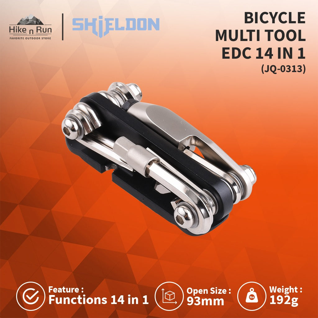 Multi Tool Sepeda Serbaguna Shieldon JQ0313 EDC Bicycle Multi Tools