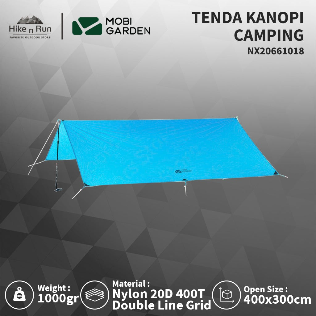 Tenda Kanopi Mobi Garden NX2066101 AS WING Canopy Tarp