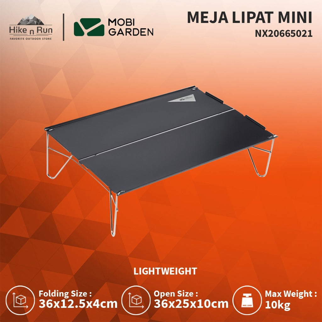 Meja Lipat Mobi Garden NX20665021 Mini Camping Folding Table