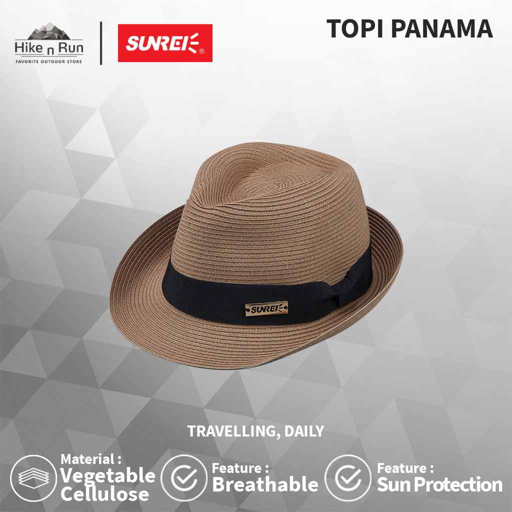 Topi Panama Sunrei Outdoor Panama Sun Hat