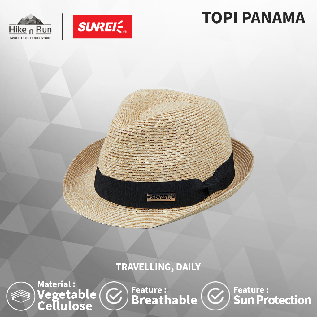 Topi Panama Sunrei Outdoor Panama Sun Hat